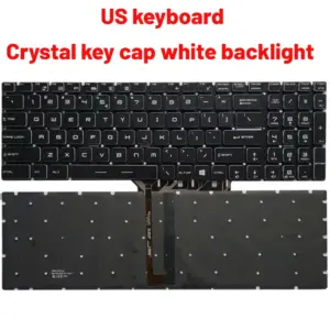 MSI GF75 Series Replacement Keyboard Black 16 S63d0e185a0d142bb8788a3af50c27356C