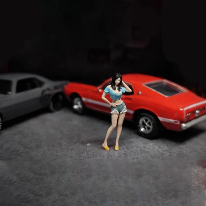 Miniature Female Resin Figurine for Collections 4 Miniature Female Resin Figurine for Collections - Image 4