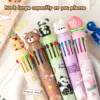 Cartoon Capybara Multi-Color Pen Set