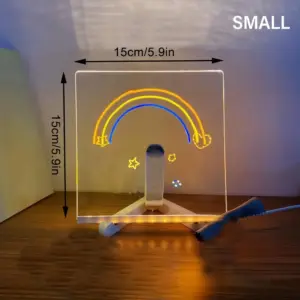 Vibrant LED Note Board Night Light 15x15cm/30x20cm 14 S641b8ca7ced449b0ab47f0e2f904edeb9