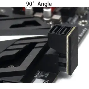 Double SATA 7Pin Power Converter for PC Builds 7 S64235357bd814db7907a8576d9d3b449o