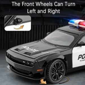 1/22 Challenger SRT Hellcat Police Car Model 12 S6439504e0dbf4cfd851ee7a0186fb2b4F 1