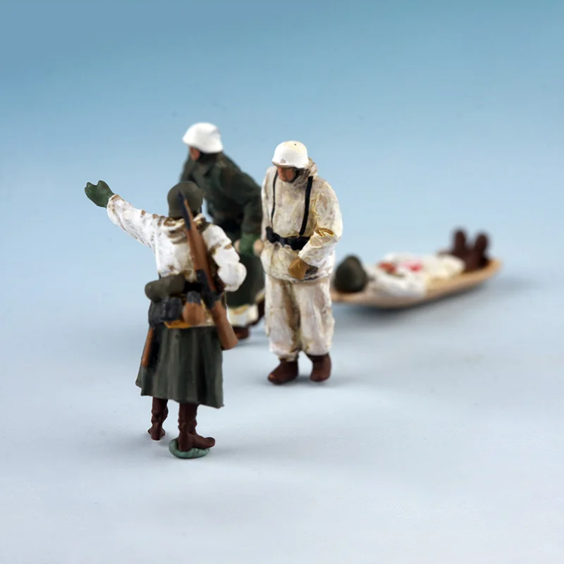 Rescue Team Scene 1:72 Resin Model Set 3 Rescue Team Scene 1:72 Resin Model Set - Image 3