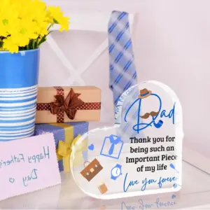 Heart-Shaped Acrylic Dad Plaque 9 S6445dce5a5a645638452361f052bfe11Q