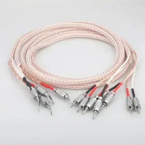 High-End Bi-Wire Speaker Cable 2-3m 11 S64488233d2124357b2f1cae88d409732A