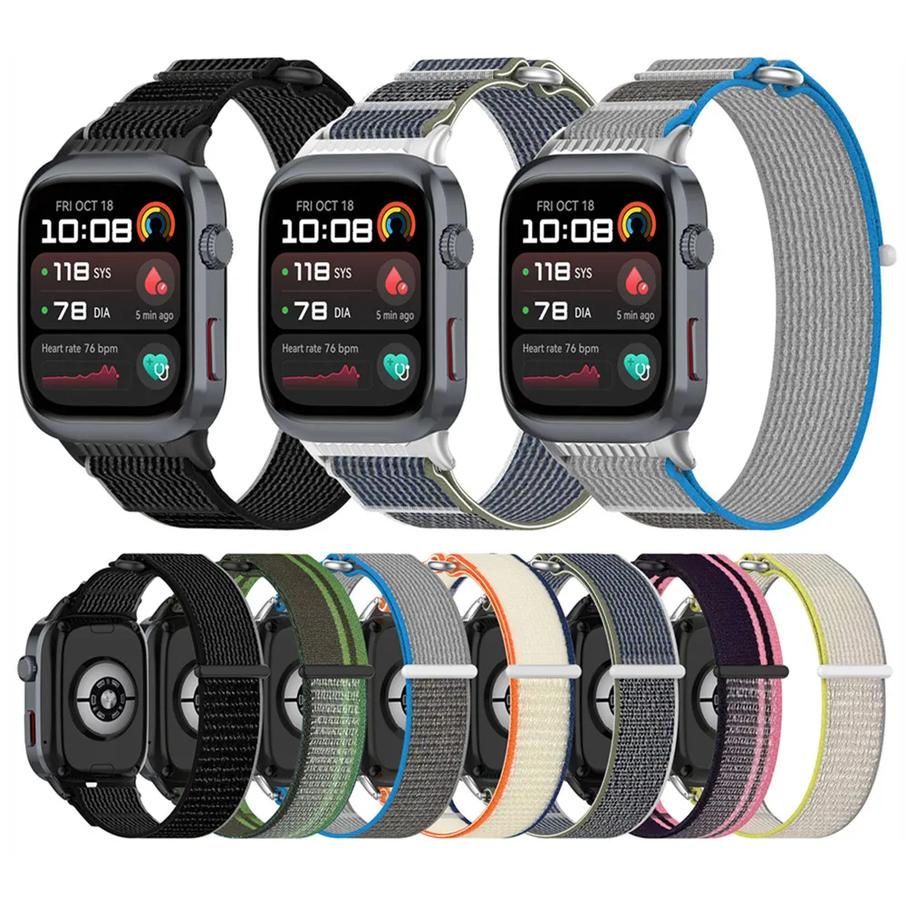 Huawei D2 Sport Nylon Watch Band with Velcro Buckle 2 Huawei D2 Sport Nylon Watch Band with Velcro Buckle - Image 2