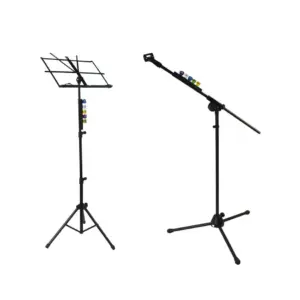 Black Guitar Pick Holder for Stage 11 S64505d56094745fdb17022e3ff097f53a