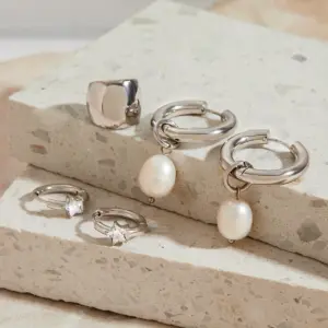 Minimalist Stainless Steel Pearl Earrings JDE201584-S 11 S645e2bacec5841d5b1ed4d7113a499faY