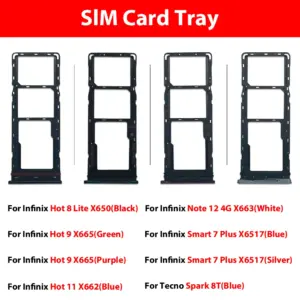 Infinix Compatible Metal SIM Tray Holder for Hot 8 Lite 11 S6464ff6933de4b70aadb0e9ebf3edadcU