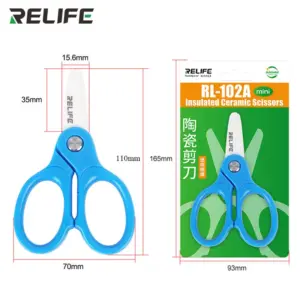 RELIFE RL-102A Mini Ceramic Scissors 8 S647826f0b1ae44e8a65049015210ea82E