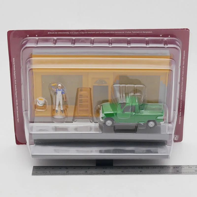 Vibrant Green 1/43 Die-Cast Pickup Truck Model 6 Vibrant Green 1/43 Die-Cast Pickup Truck Model - Image 6