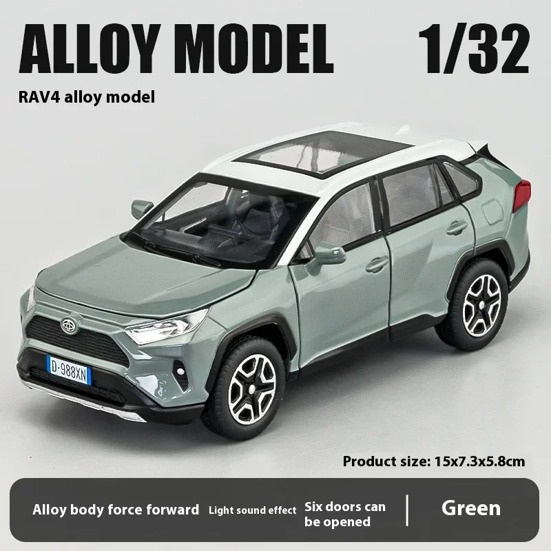 1:32 Toyota RAV4 Off Road Diecast Model 7 1:32 Toyota RAV4 Off Road Diecast Model - Image 7