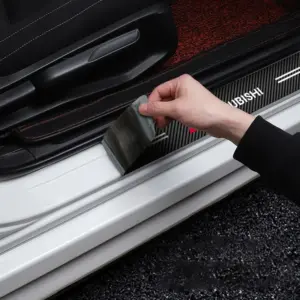 Mitsubishi Carbon Fiber Door Sill Stickers 9 S649352f9d0e5427ea2719d4c237e013b4