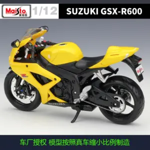 Suzuki GSX-R600 1:12 Diecast Motorcycle Model 9 S64ba599374604af7a2eb0bfef61d8beaV