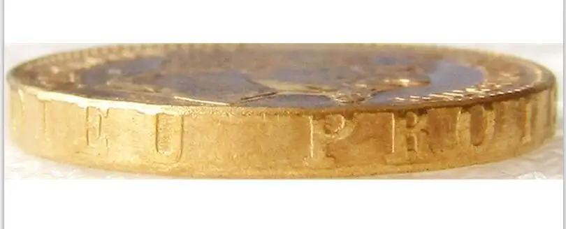 Vintage 1866 French Heritage Replica Coin 5 Vintage 1866 French Heritage Replica Coin - Image 5