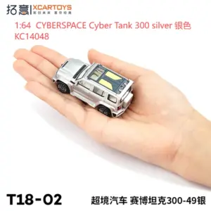 WELLY Cyber Tank 300 Diecast Model 1:64 Scale 11 S651e919282b546e6b202a5ff83d41824d