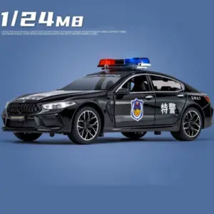 1:24 Scale Diecast Police Car Model 14 S652595103007455d8604b6e62583256dj
