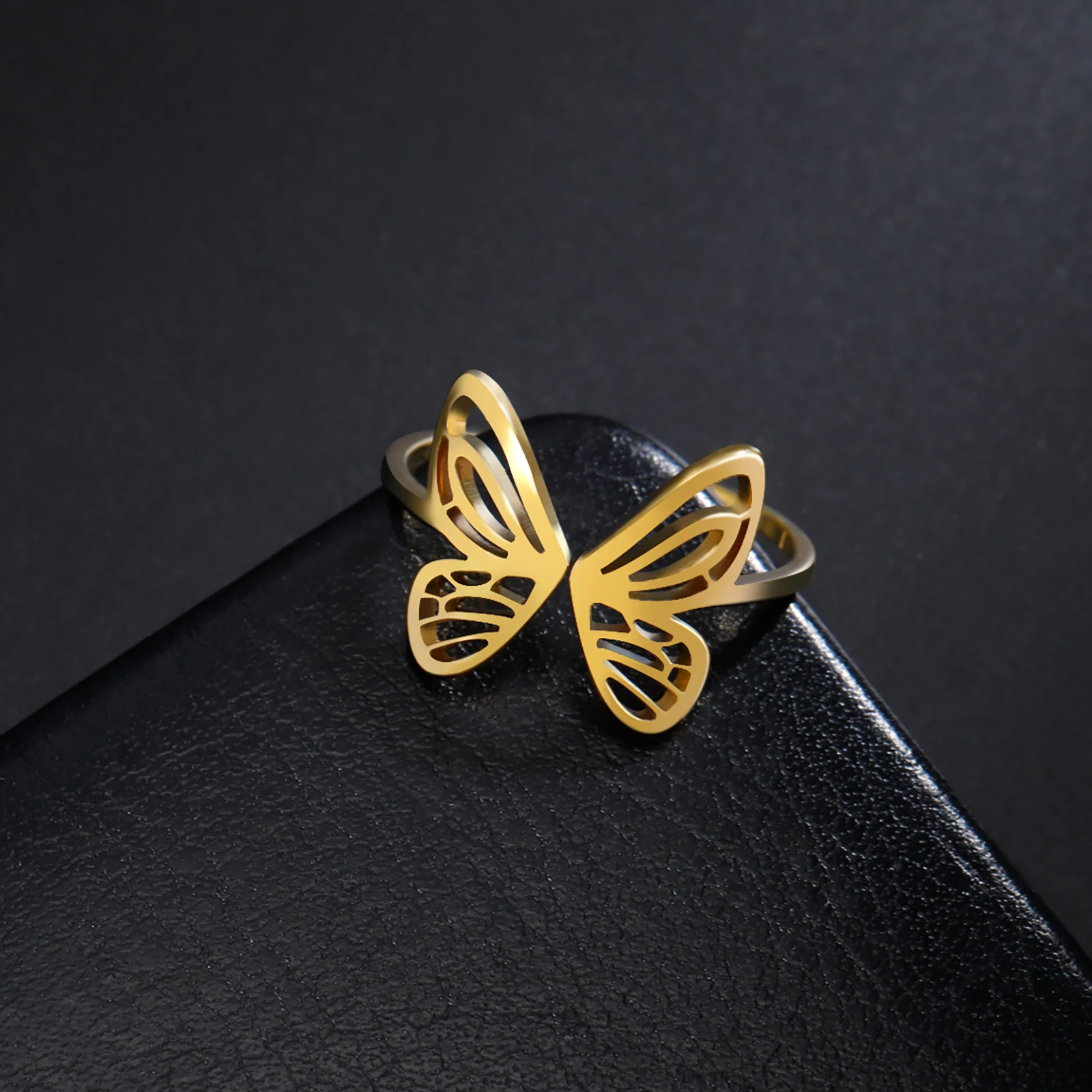 Elegant Butterfly Ring for Women 3 Elegant Butterfly Ring for Women - Image 3