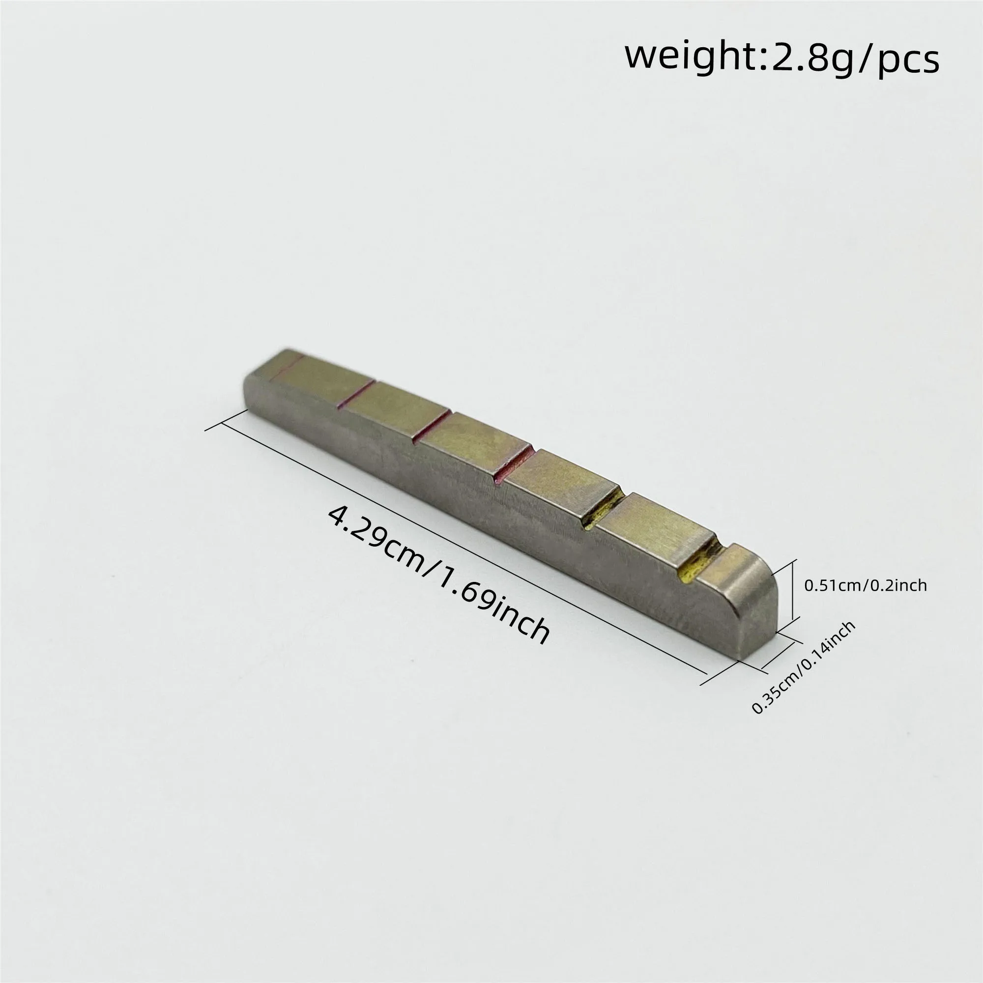 Titanium Guitar Bridge for Precise Tuning 7 Titanium Guitar Bridge for Precise Tuning - Image 7