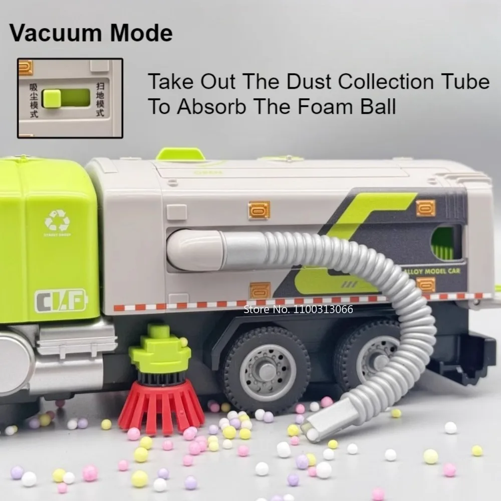 1:50 Scale Diecast Garbage Truck Model 6 1:50 Scale Diecast Garbage Truck Model - Image 6