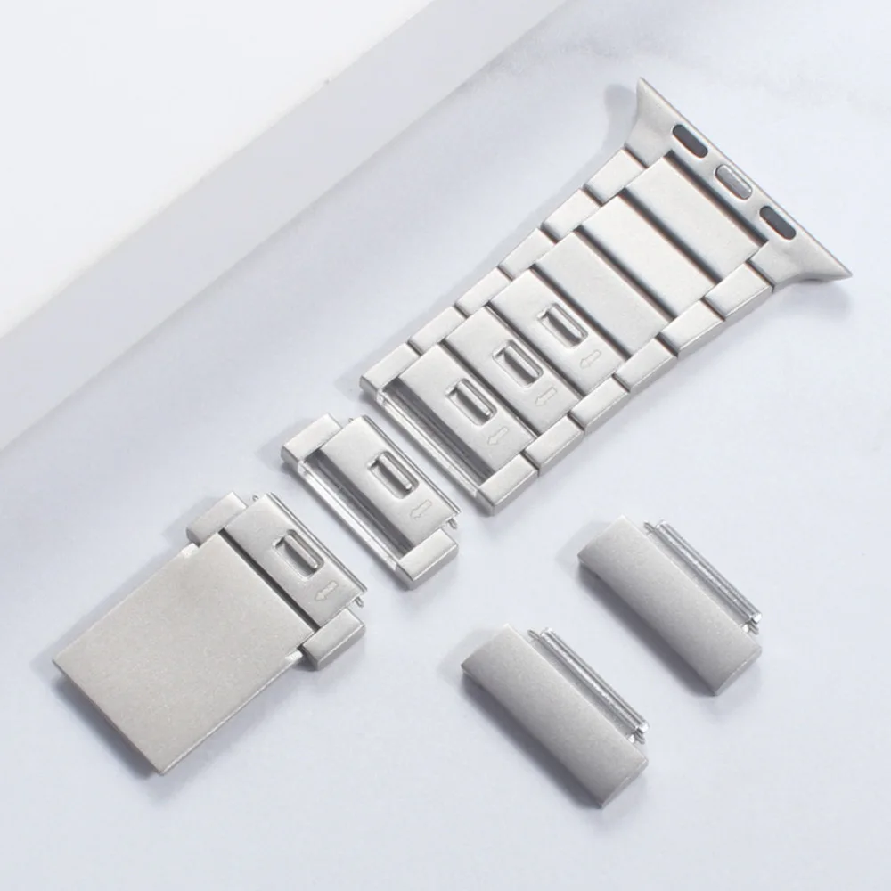 Stainless Steel Apple Watch Ultra Band for 38-49mm 6 Stainless Steel Apple Watch Ultra Band for 38-49mm - Image 6