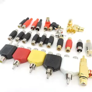 Versatile RCA Connector Set for AV Applications
