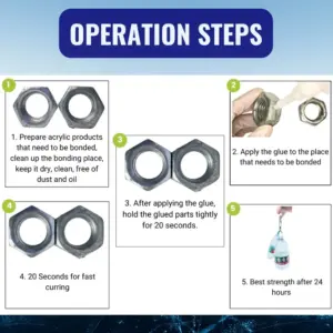 Cold-Resistant Super Glue 17ml for DIY & Repairs 12 S656d96303da3406bb4f5aa957d22604bV