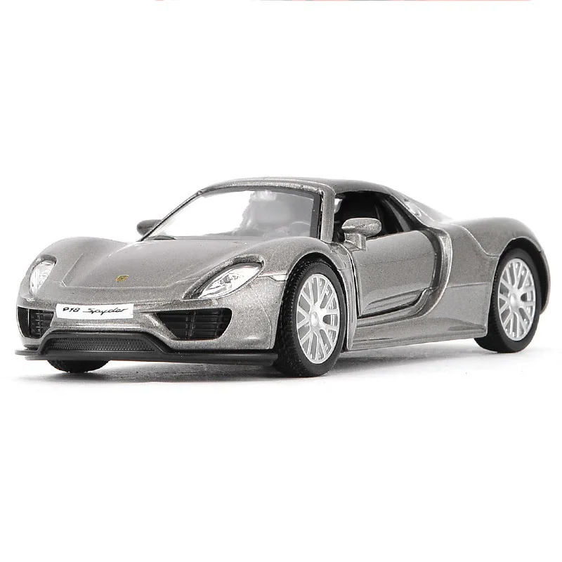 Red Porsche 918 1:36 Scale Die-Cast Toy Car 5 Red Porsche 918 1:36 Scale Die-Cast Toy Car - Image 5