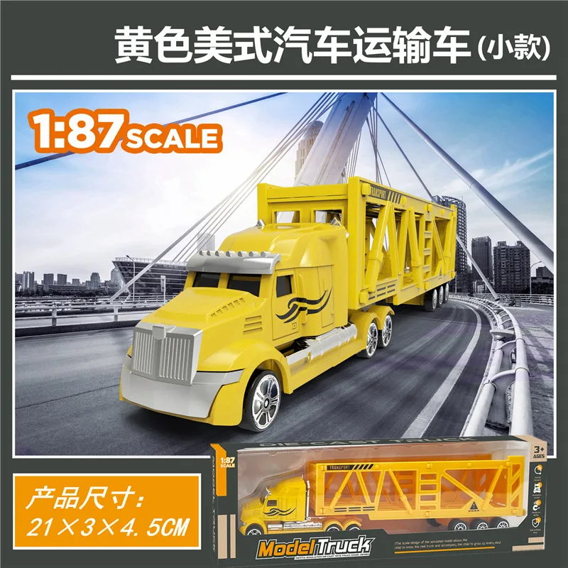 1:87 Alloy Cargo and Oil Tanker Truck Set 6 1:87 Alloy Cargo and Oil Tanker Truck Set - Image 6