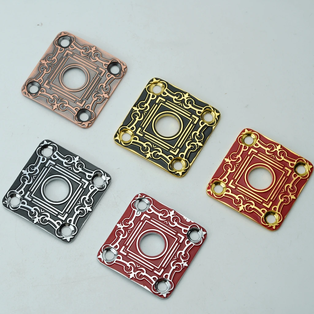 Stainless Steel Guitar Jack Plate GJ011 3 Stainless Steel Guitar Jack Plate GJ011 - Image 3