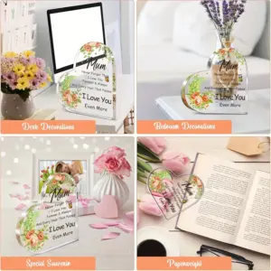 Heart-Shaped Acrylic Plaque for Mum 9 S65c3c1689053493db0539ad654aa7e8fR