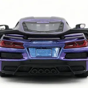 Purple Chevrolet Corvette Z06 1:24 Scale Diecast 11 S65c4e32895f44af7983eaf2f33f339e1P