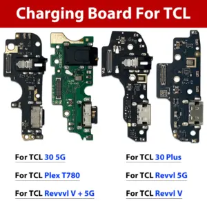 TCL USB Charging Port Flex for Models 30 5G, V Plus 11 S65dc913c5c264f799dbcfc79f6bb7d7ee