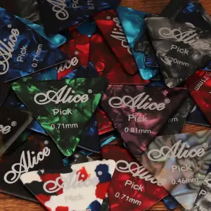 Colorful Guitar Picks Set with 100 Pieces 8 S65f5654a58a54c06bb16e87146065280m