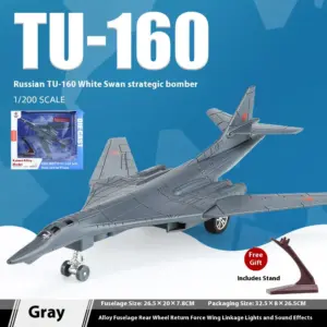 1/200 Scale TU-160 Bomber Diecast Model 14 S661b9530c37540849fa0fbb7dc1cf3dfG