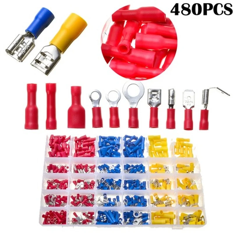 Electrical Cable Lug Set with Insulated Connectors 2 Electrical Cable Lug Set with Insulated Connectors - Image 2