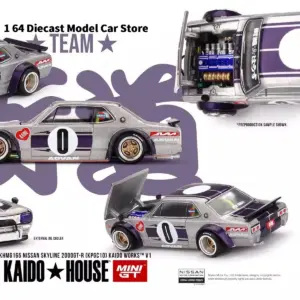 Diecast Nissan Skyline Racing Model Car 1:64 Scale 5 S662f6f02e66746119ab9ec35d4a16246G