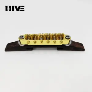 Adjustable Guitar Bridge with Wood Base 17 S66302f5da2dd4f348b78a7b34da3d15e5