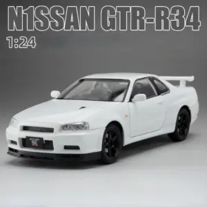 Vibrant Blue Nissan Skyline GTR R34 Model 12 S66404507ada94041918fbe7664a9c8bdP