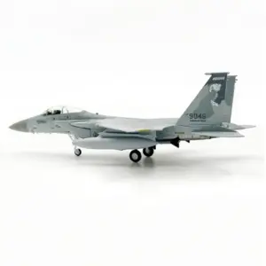 Diecast F-15C Fighter Jet Model 1:100 Scale 9 S6665c22b774b4392a8bc04bbdb050659W