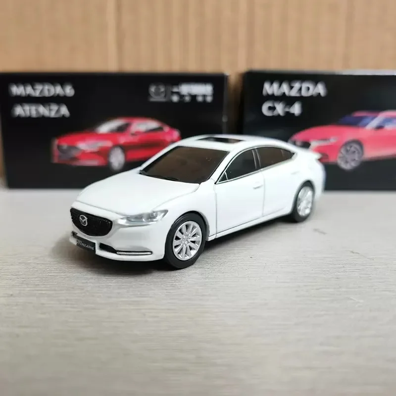 White Mazda 6 Atenza 1:64 Diecast Model 3 White Mazda 6 Atenza 1:64 Diecast Model - Image 3