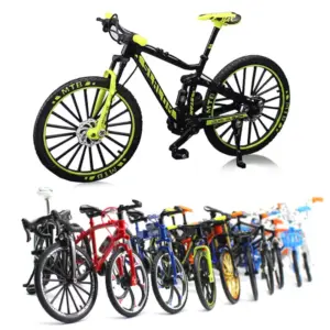 Vibrant Yellow Alloy Mountain Bike Model Toy 11 S6679734abd9a44ed9b5e98128ef7a39a6