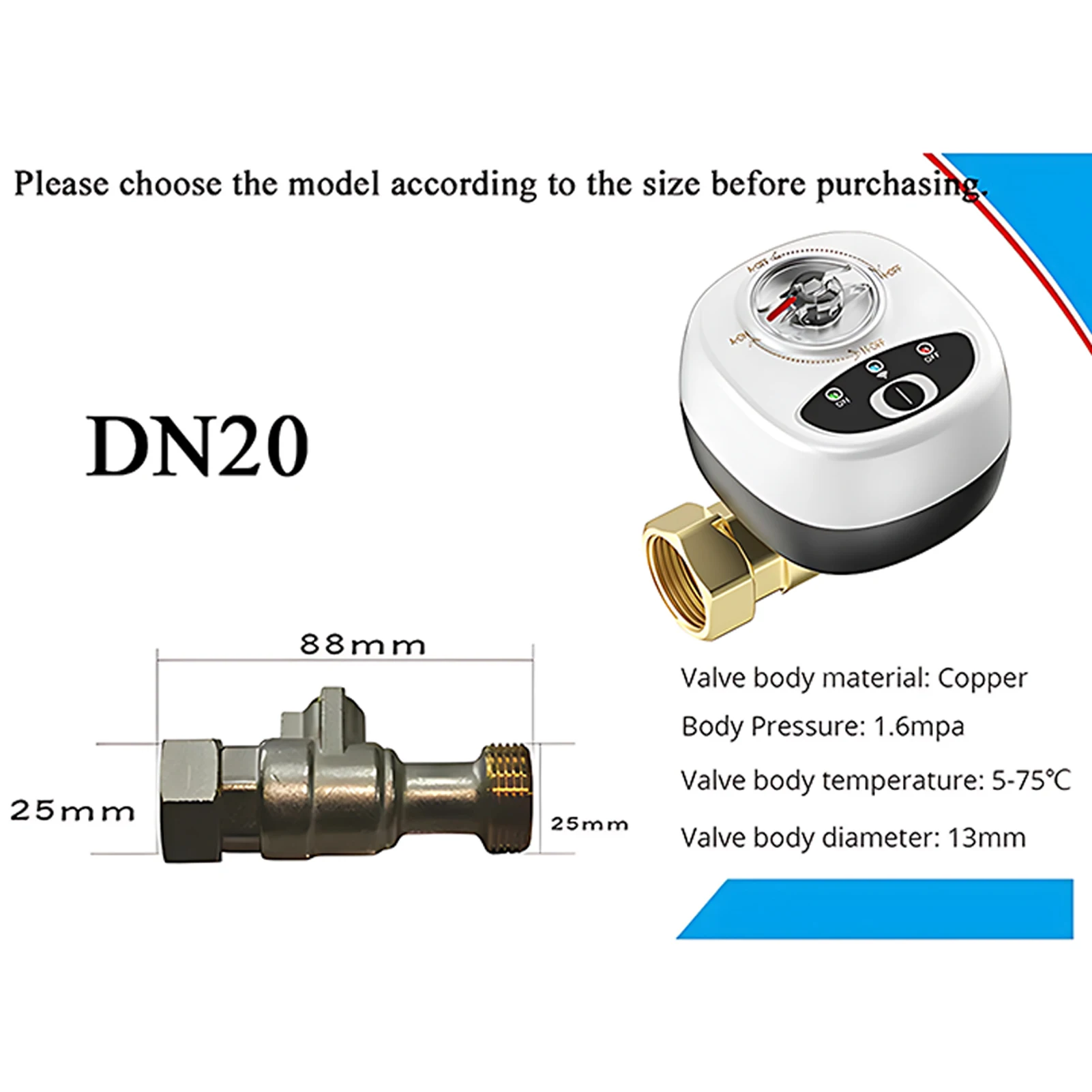 WiFi Smart Water Valve DN15-25 9 WiFi Smart Water Valve DN15-25 - Image 9