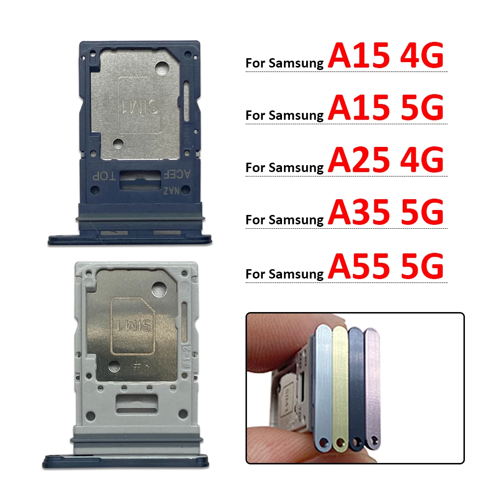 Samsung A15/A25/A35/A55 Replacement SIM & SD Card Tray 1 Samsung A15/A25/A35/A55 Replacement SIM & SD Card Tray
