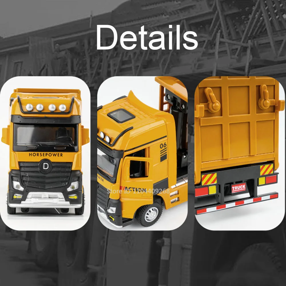 1:50 Scale Model Toy Trucks Set 3 1:50 Scale Model Toy Trucks Set - Image 3