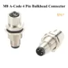 Robust M8 A-Code Connector IP67 Waterproof