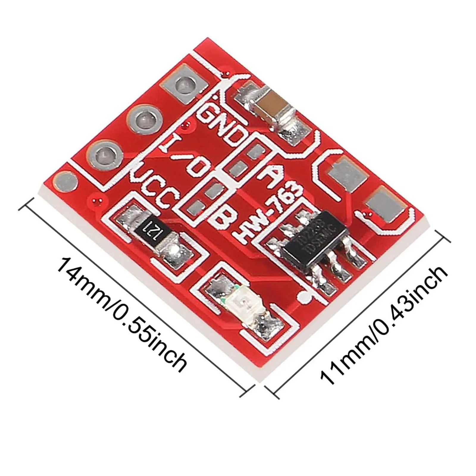 TTP223 Capacitive Touch Button Module Set 2 TTP223 Capacitive Touch Button Module Set - Image 2