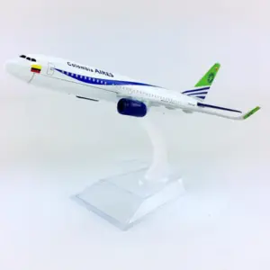Avianca B737-800 1:400 Scale Diecast Model 10 S66cf68520b824412b421aec884a2501fZ