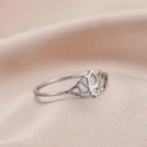 Gold Lotus Vintage Women's Ring 15 S66d1fe7449d74594beadb707ea19cdd8i