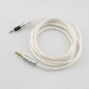 Premium Silver-Plated Audiophile Earphone Cable 10 S66d9cbc6ec5f43ec8da0e55bfcdac64b7